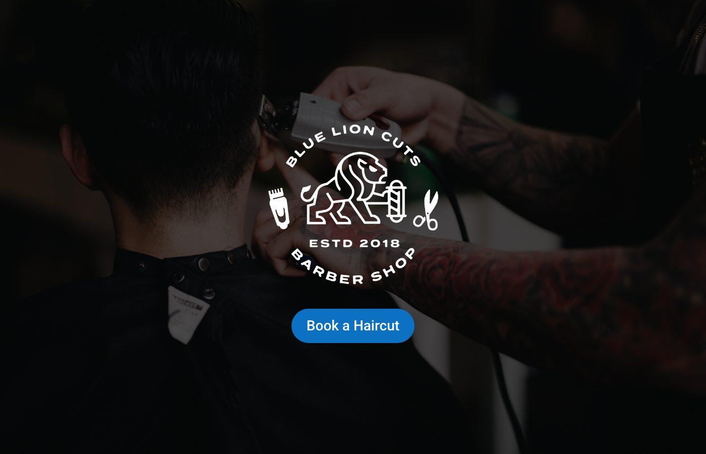 Blue Lion Cuts website