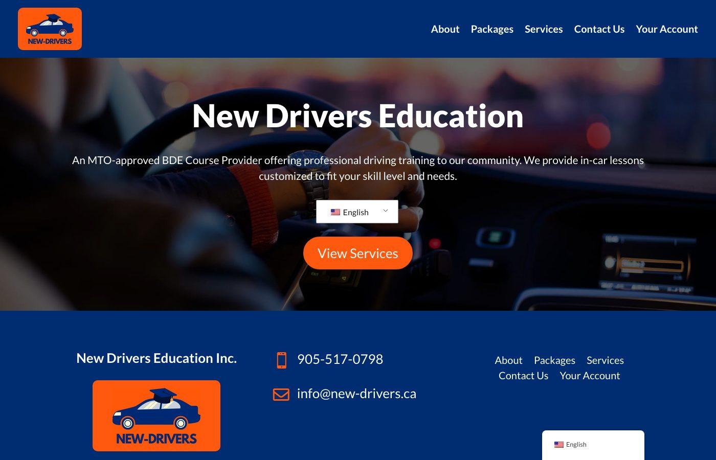 New-Drivers Education website